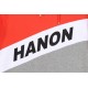 Hanon Cut N Sewn - Felpa con cappuccio "Rosso brillante